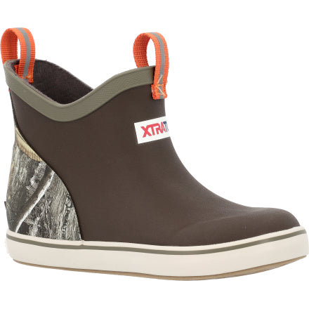 Xtratuf Kids fleece lined boots brown/realtree