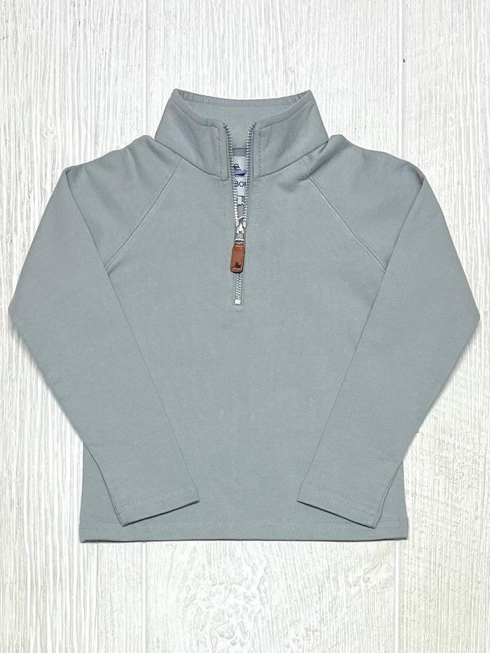 Southbound 1/4 Zip Performance Pullover- Gray