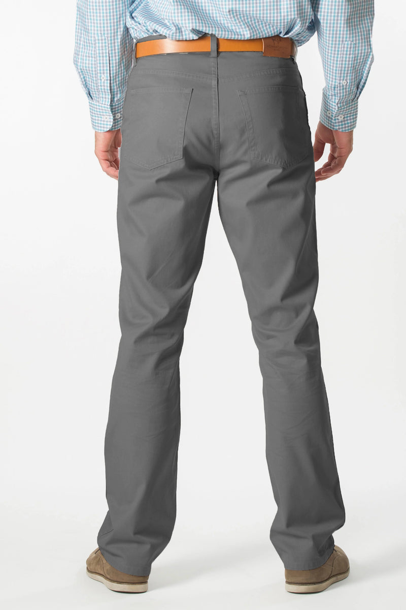 Coastal Cotton graphite stretch five pocket