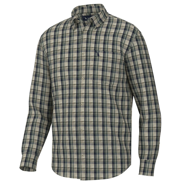 Local Boy-Grange Dress Shirt-OLIVE/GREEN/NAVY