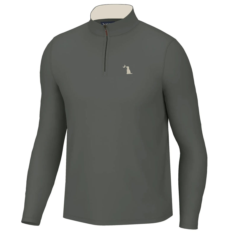 Local Boy-Bentley Quarter Zip-SMOKE