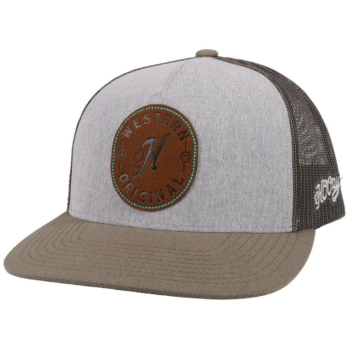 HOOEY-"SPUR" GREY/CHARCOAL HAT