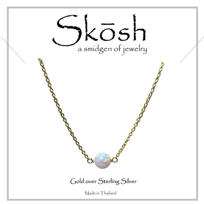 Skosh Opal Bead Gold 57-578-1