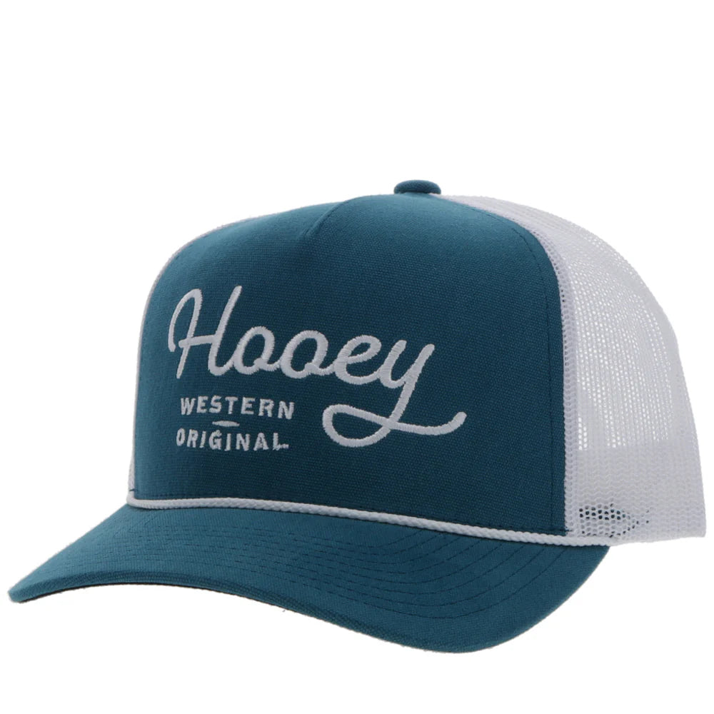 HOOEY
"OG" HOOEY HAT TEAL/WHITE