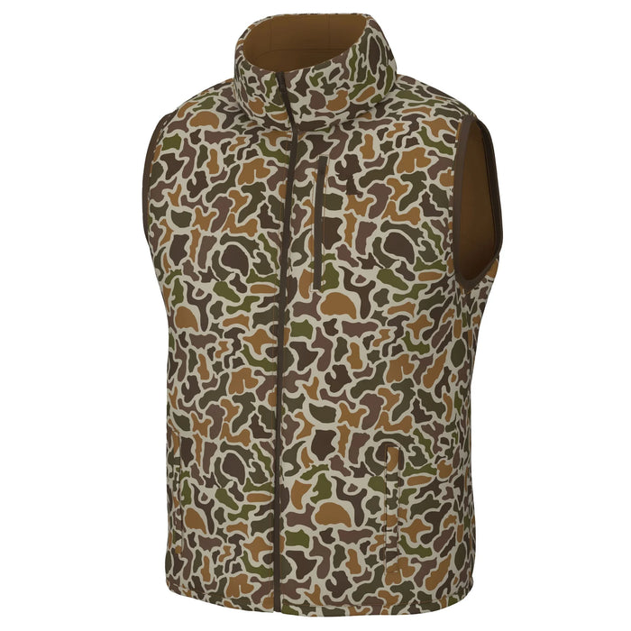 Local Boy-Duck Down Reversible Vest-LOCALFLAGE VINTAGE