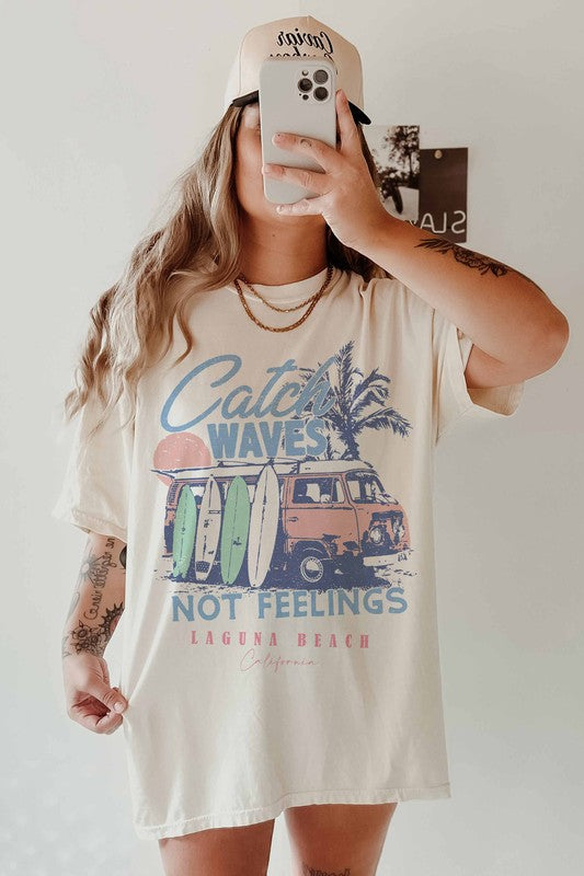 Catch Waves Laguna Beach Graphic Tee