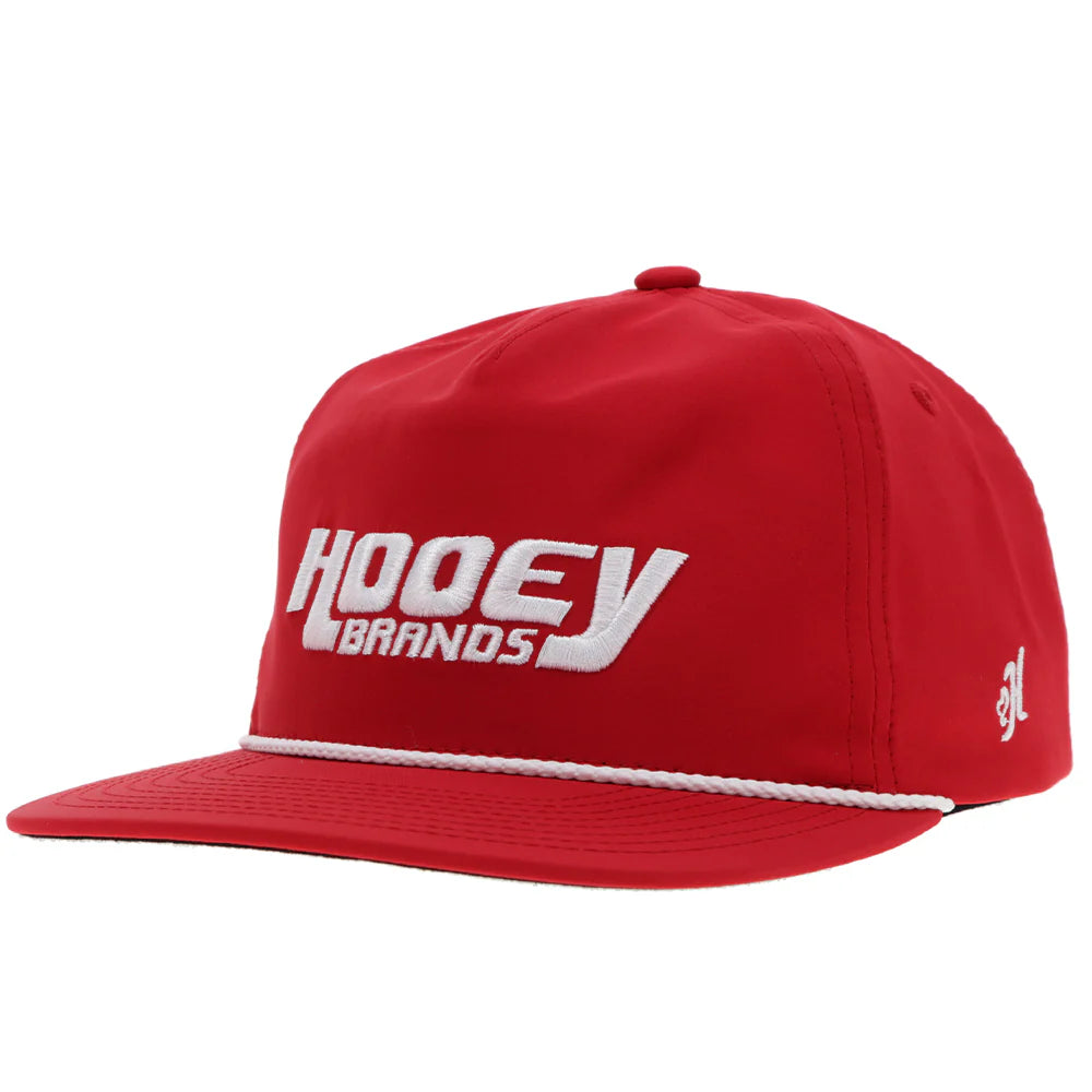 HOOEY-"WHITE KNUCKLE" RED W/ WHITE