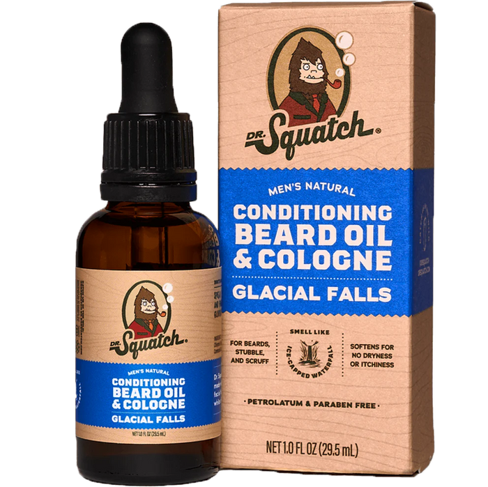 Dr.Squatch-CONDITIONING BEARD OIL & COLOGNE GLACIAL FALLS