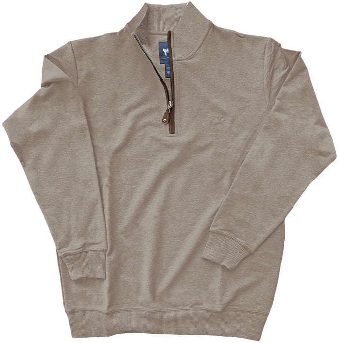 Coastal Cotton-Hazel French Terry quarter zip