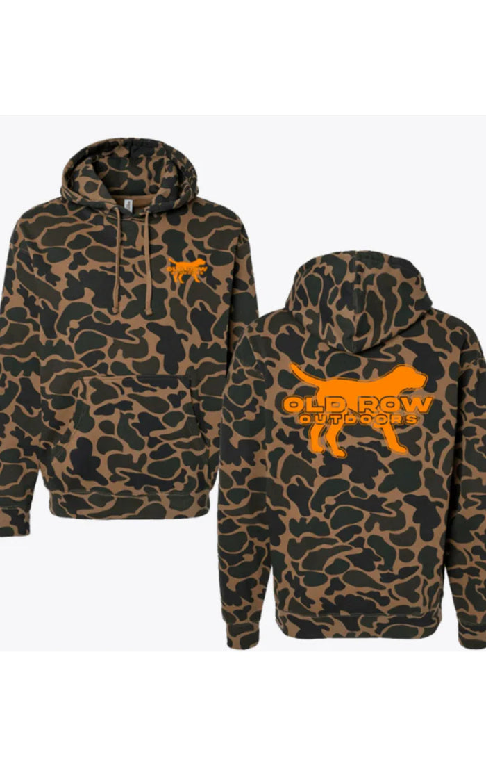 Old Row Outdoors Pointer Duck Camo Hoodie