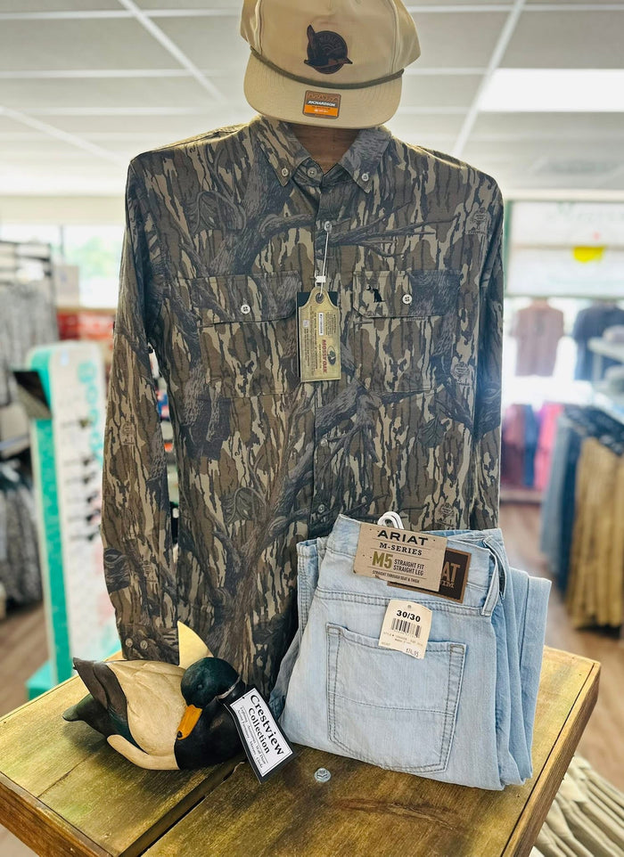Local Boy - Camo Button Up - Treestand