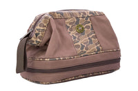 Zep Pro WAXED CANVAS OLD SCHOOL CAMO MEN'S TOILETRY DOPP BAG