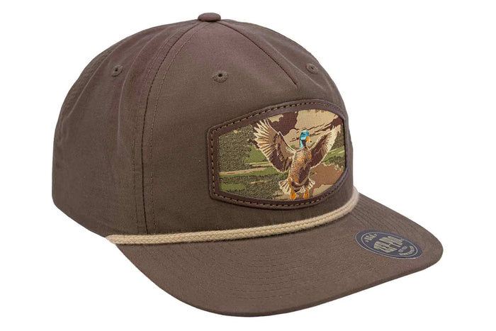 Zep pro MALLARD WOVEN PATCH ROPE HAT