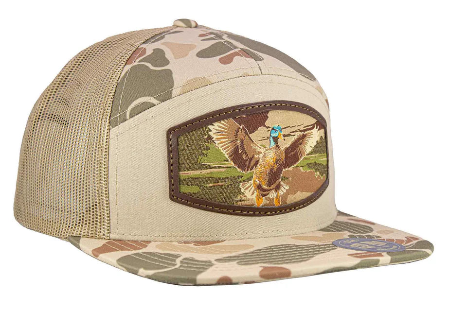 Zep Pro MALLARD WOVEN PATCH OLD SCHOOL CAMO HAT