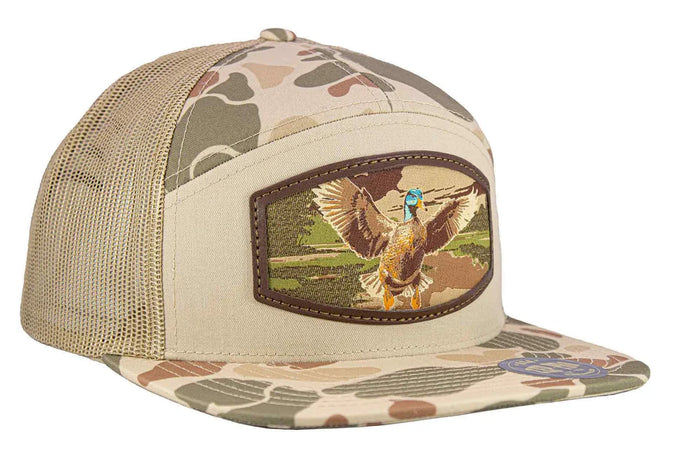 Zep Pro MALLARD WOVEN PATCH OLD SCHOOL CAMO HAT