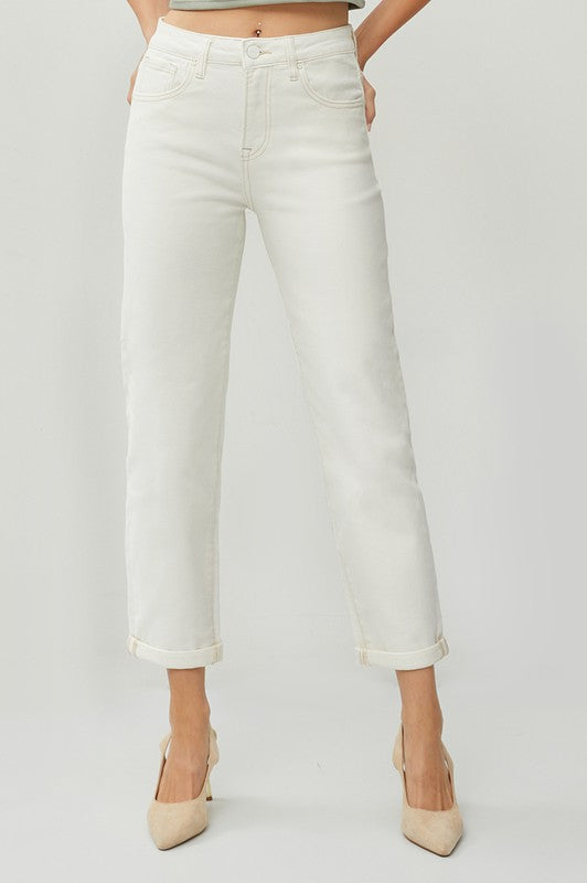 High Rise Boyfriend Pants