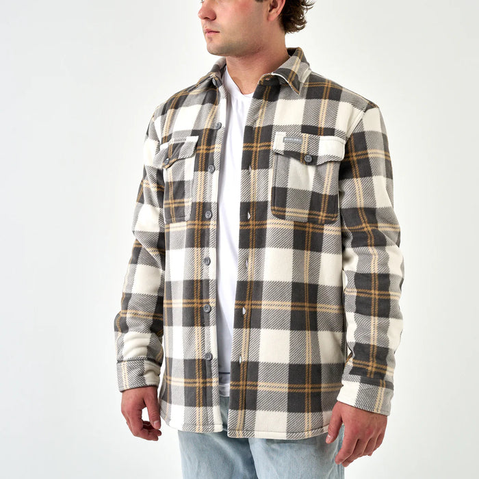 Burlebo-Shacket - Coyote Plaid