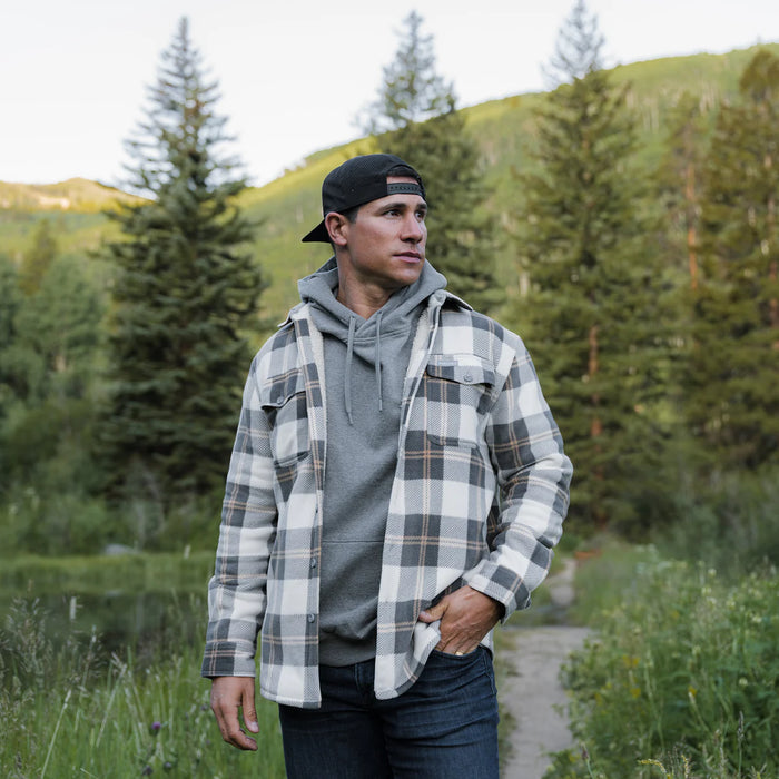 Burlebo-Shacket - Coyote Plaid