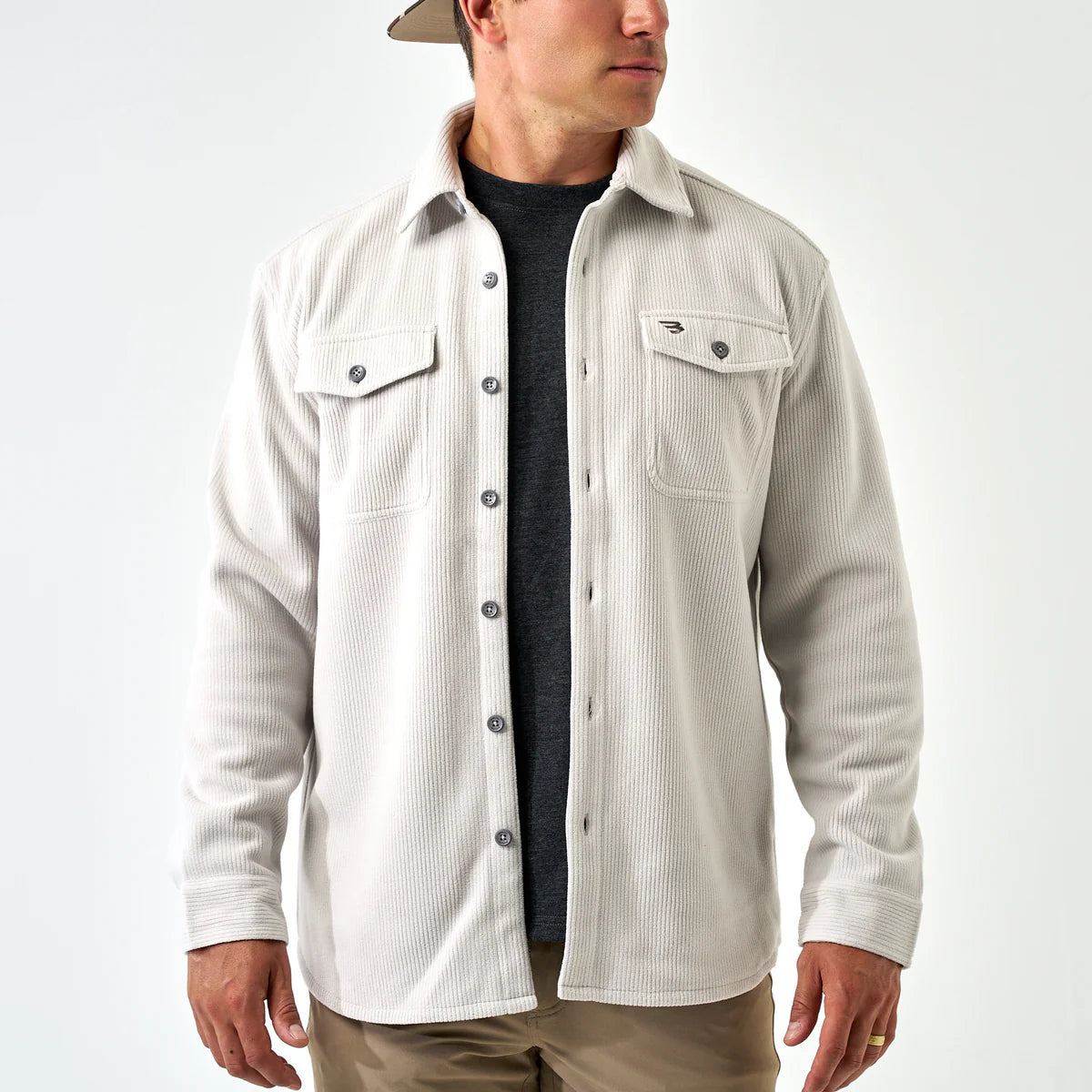 Burlebo-Kings Jacket - Light Grey - Classic Deer Camo Lining