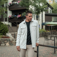 Burlebo-Kings Jacket - Light Grey - Classic Deer Camo Lining
