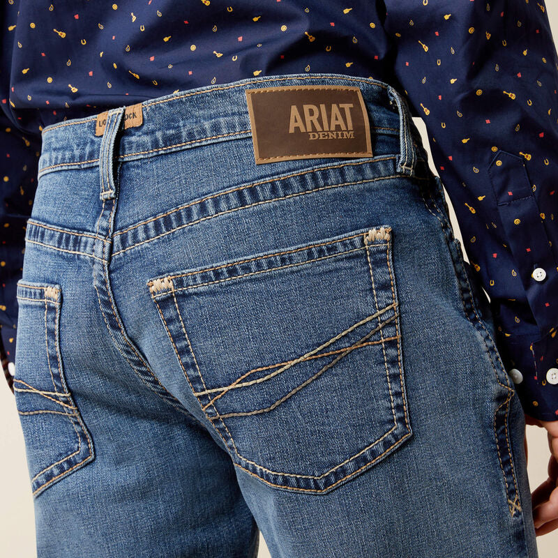 Ariat-M5 Straight Calico Straight Leg Jean