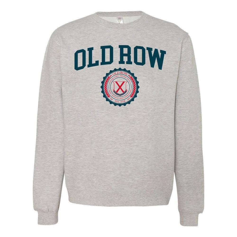 OLD ROW COLLEGIATE CREST CREWNECK