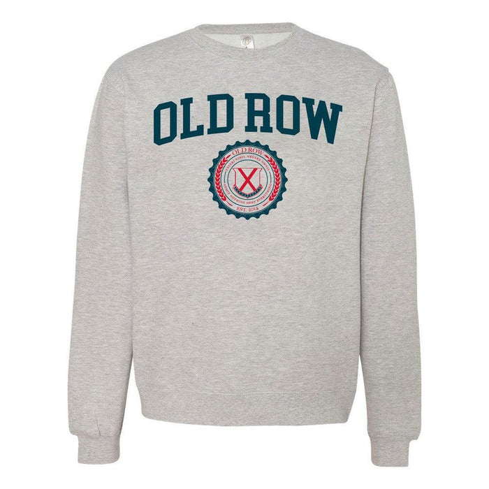 OLD ROW COLLEGIATE CREST CREWNECK
