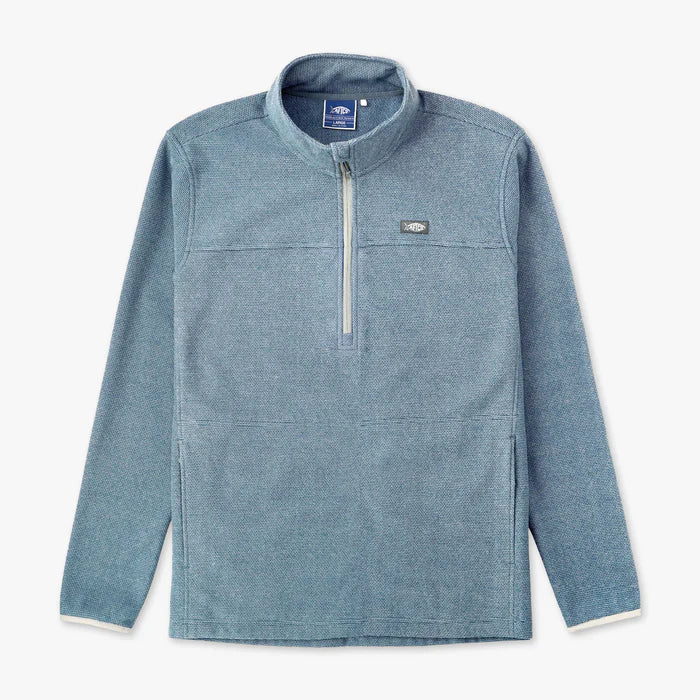 Coastal Cotton-Sentinel ¼ Zip Pullover Bering Sea Heather
