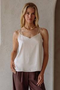 Recycled Double Strap Cami