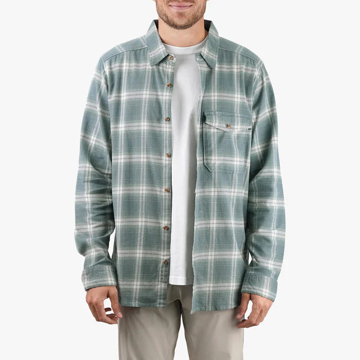 Aftco-Lager LS Flannel Shirt Depths