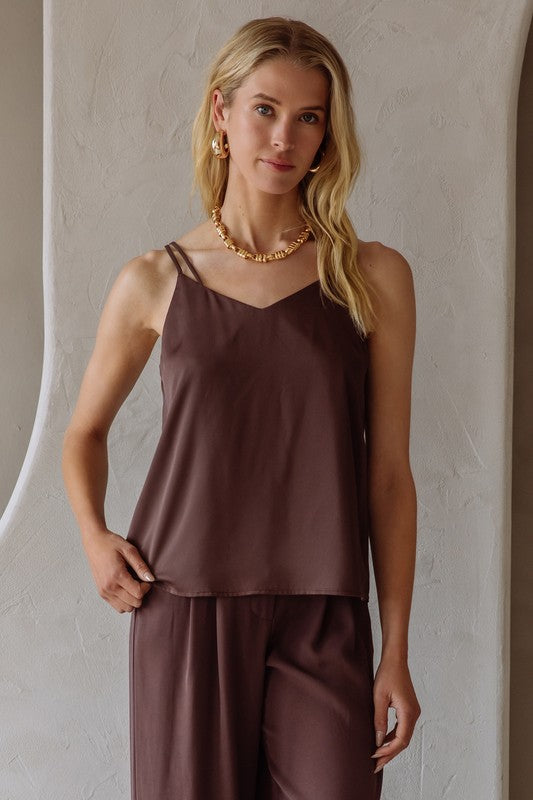 Recycled Double Strap Cami
