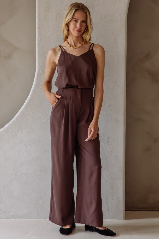 Recycled Wide Leg Pants