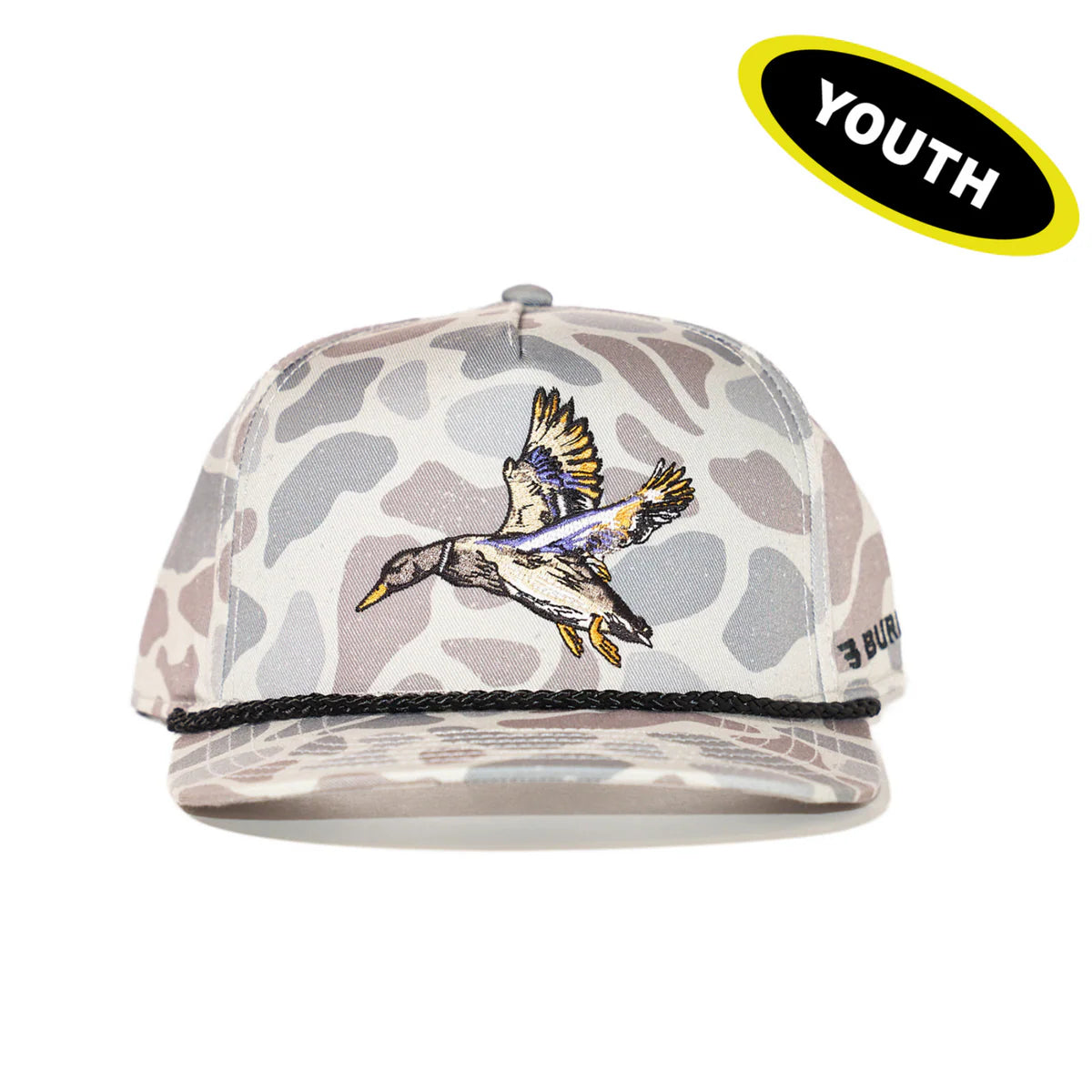 Youth Burlebo Cap-Diving Mallard - Classic Deer Camo