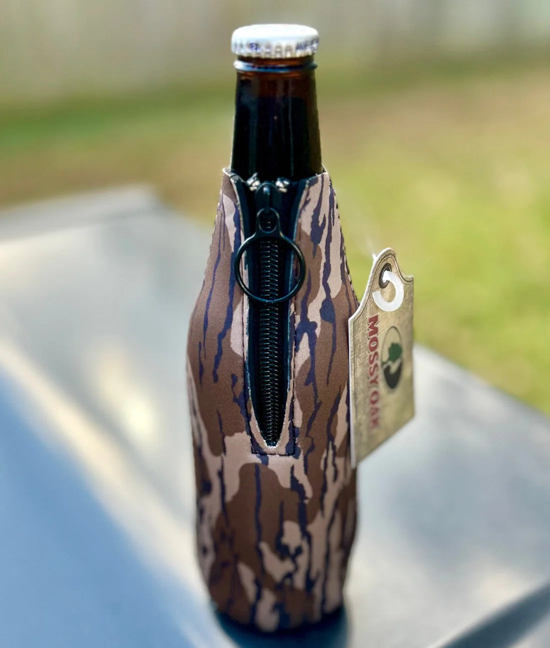 American Flyway - Bottomland mallard bottle Coozie