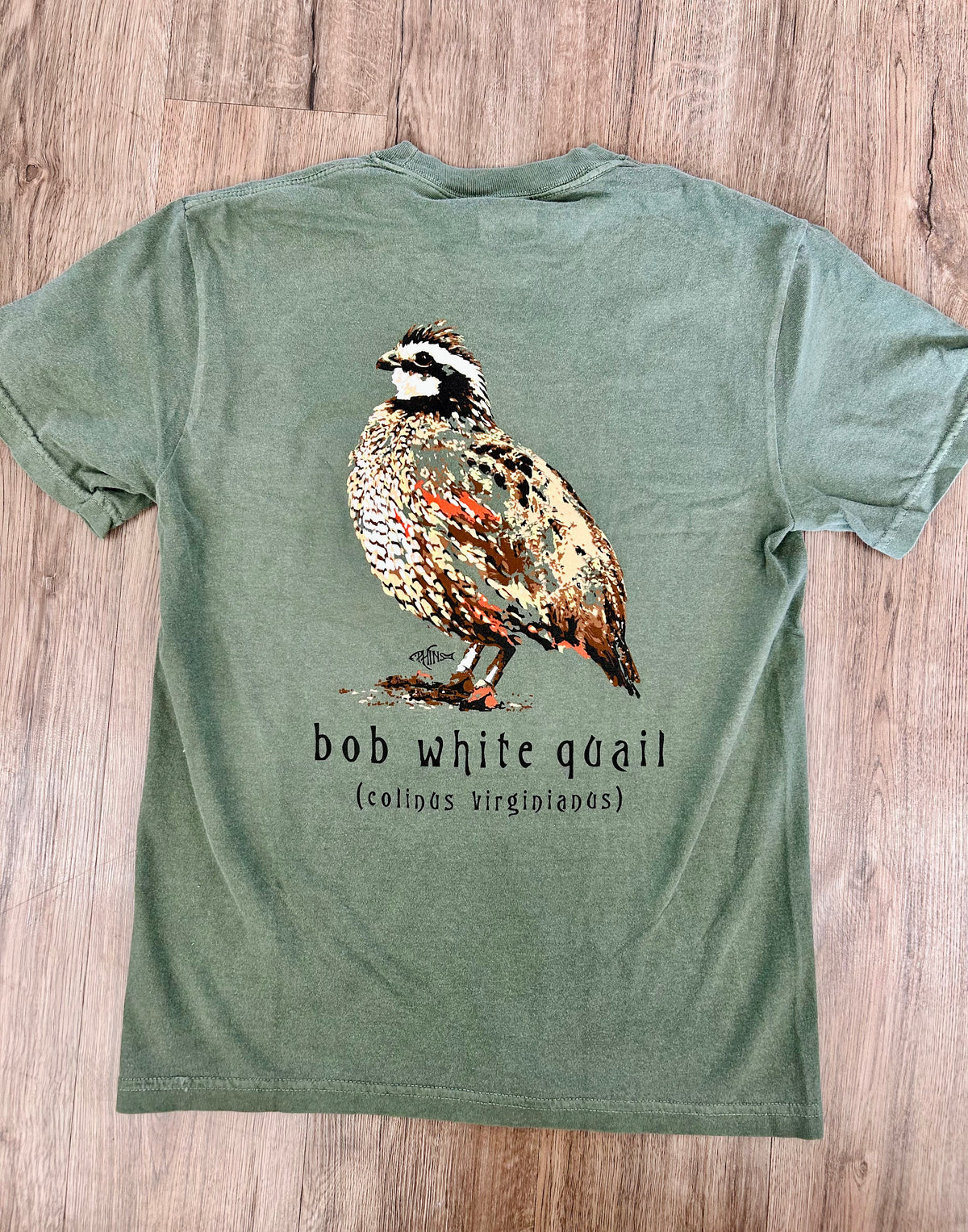 Phins-Bob White Quail-Moss