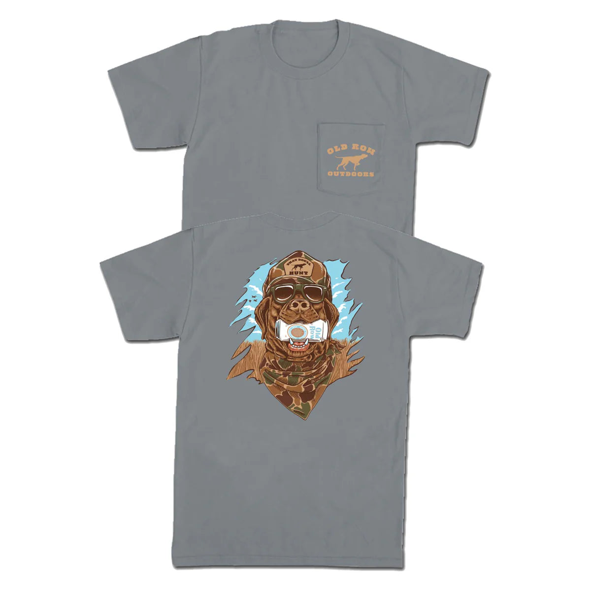 Old Row-Good Boys Club Retro Can Short Sleeve T-Shirt
