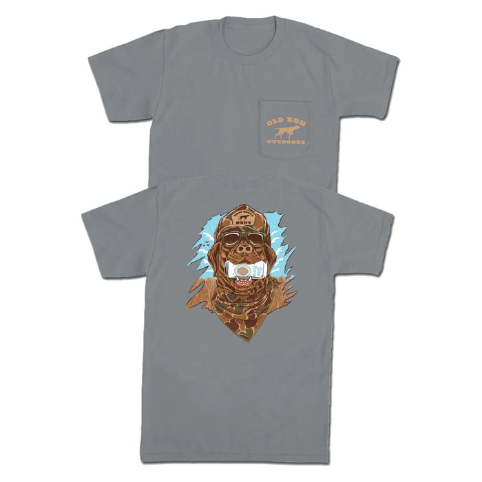 Old Row-Good Boys Club Retro Can Short Sleeve T-Shirt
