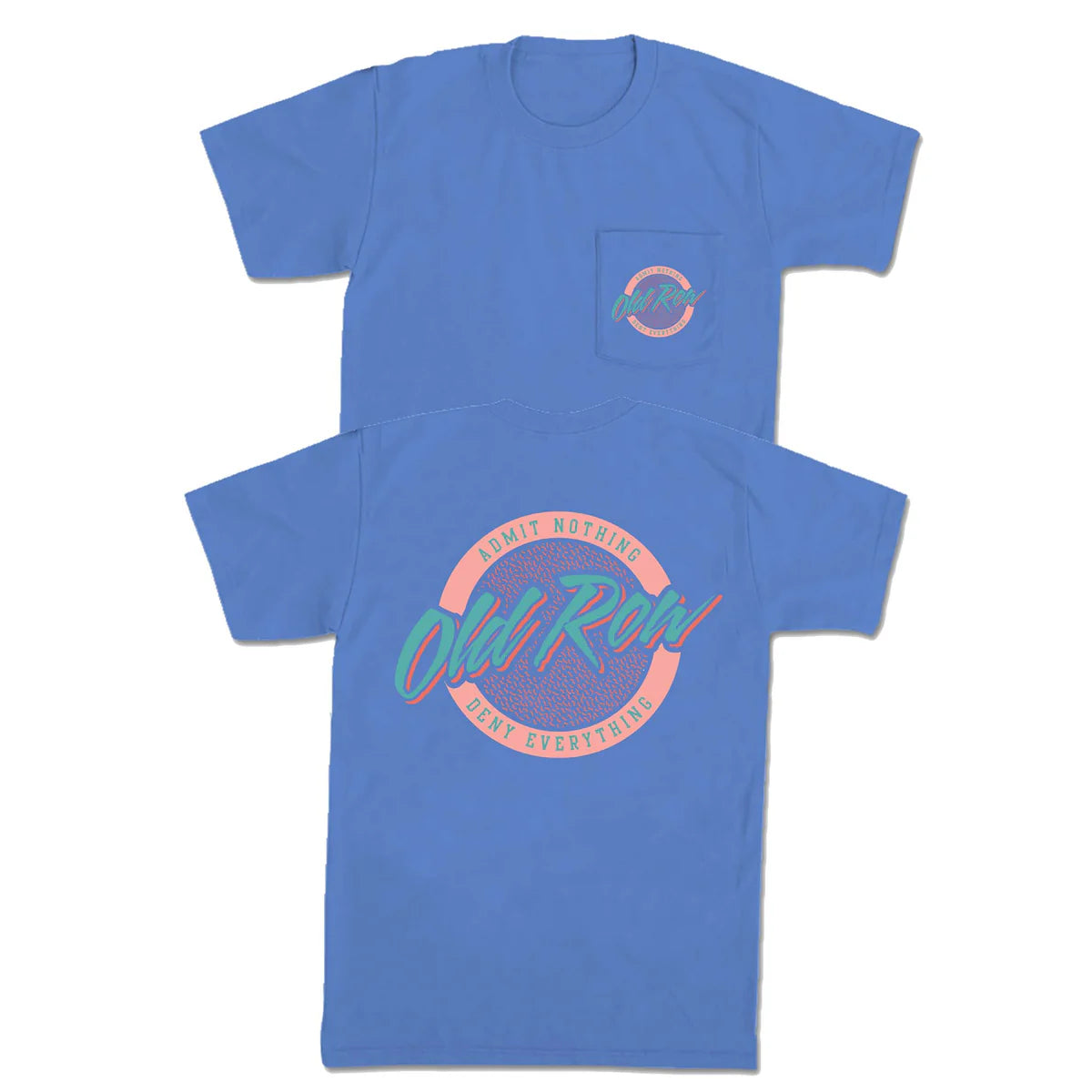 Old Row-Circle Logo S/S Pocket Tee Mystic Blue