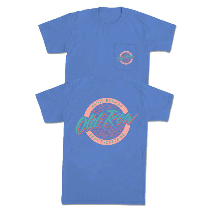 Old Row-Circle Logo S/S Pocket Tee Mystic Blue