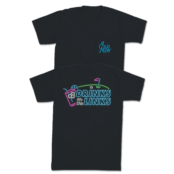 Old Row -Drinks On The Links Short Sleeve T-Shirt