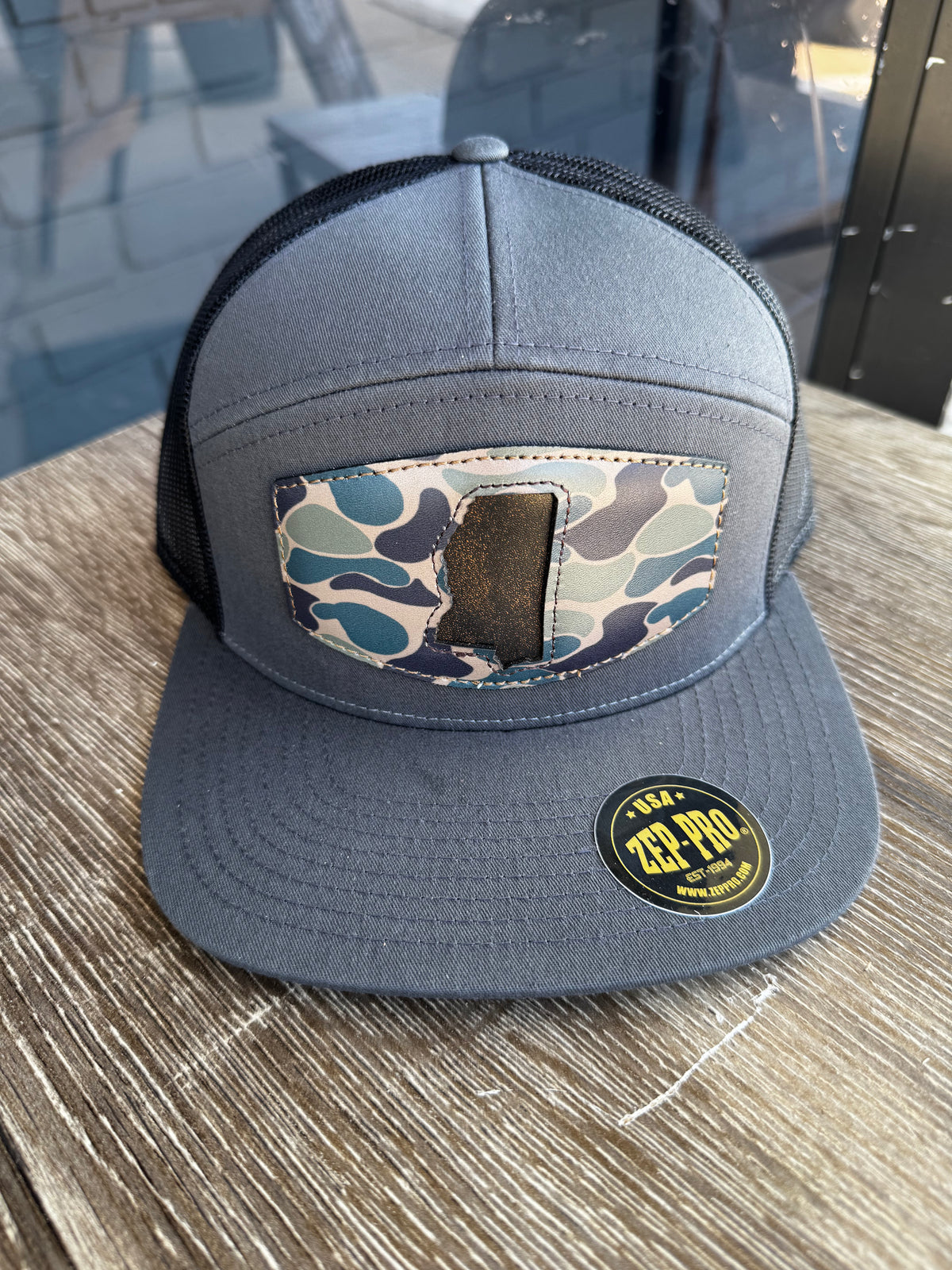 Zep Pro Camo Patch State Hat