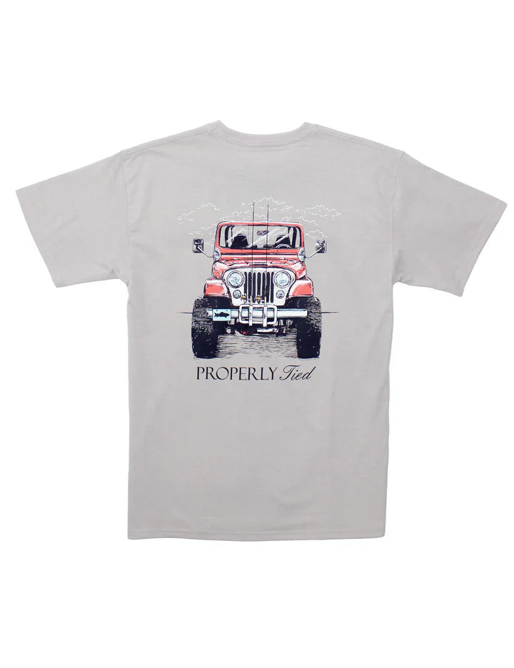 Properly Tied-Rod Runner SS Ice Grey