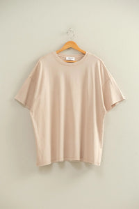 Mineral Washed Oversized Crew Neck Tee