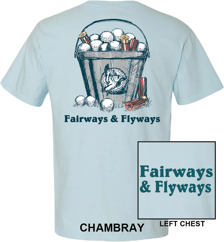Fairways & Flyways Golf Ball Bucket