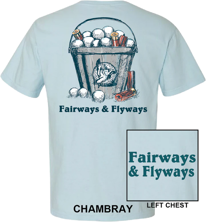 Fairways & Flyways Golf Ball Bucket