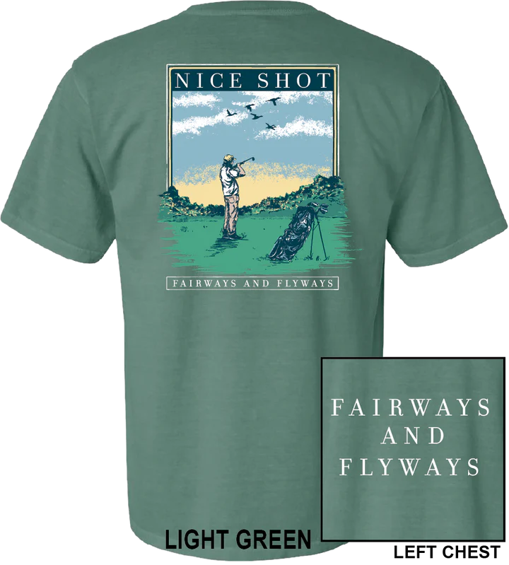 Fairways & Flyways Nice Shot Light Green