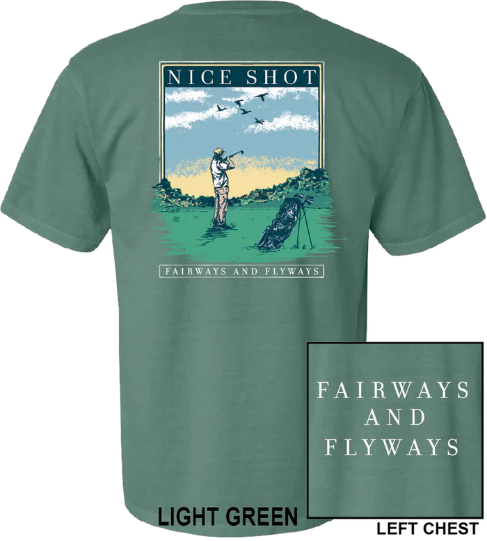 Fairways & Flyways Nice Shot Light Green