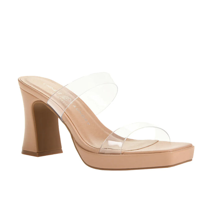 Chinese Laundry Glenny Taupe/Clear