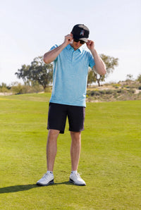 Sunday Swagger-PACIFIC BLEU polo
