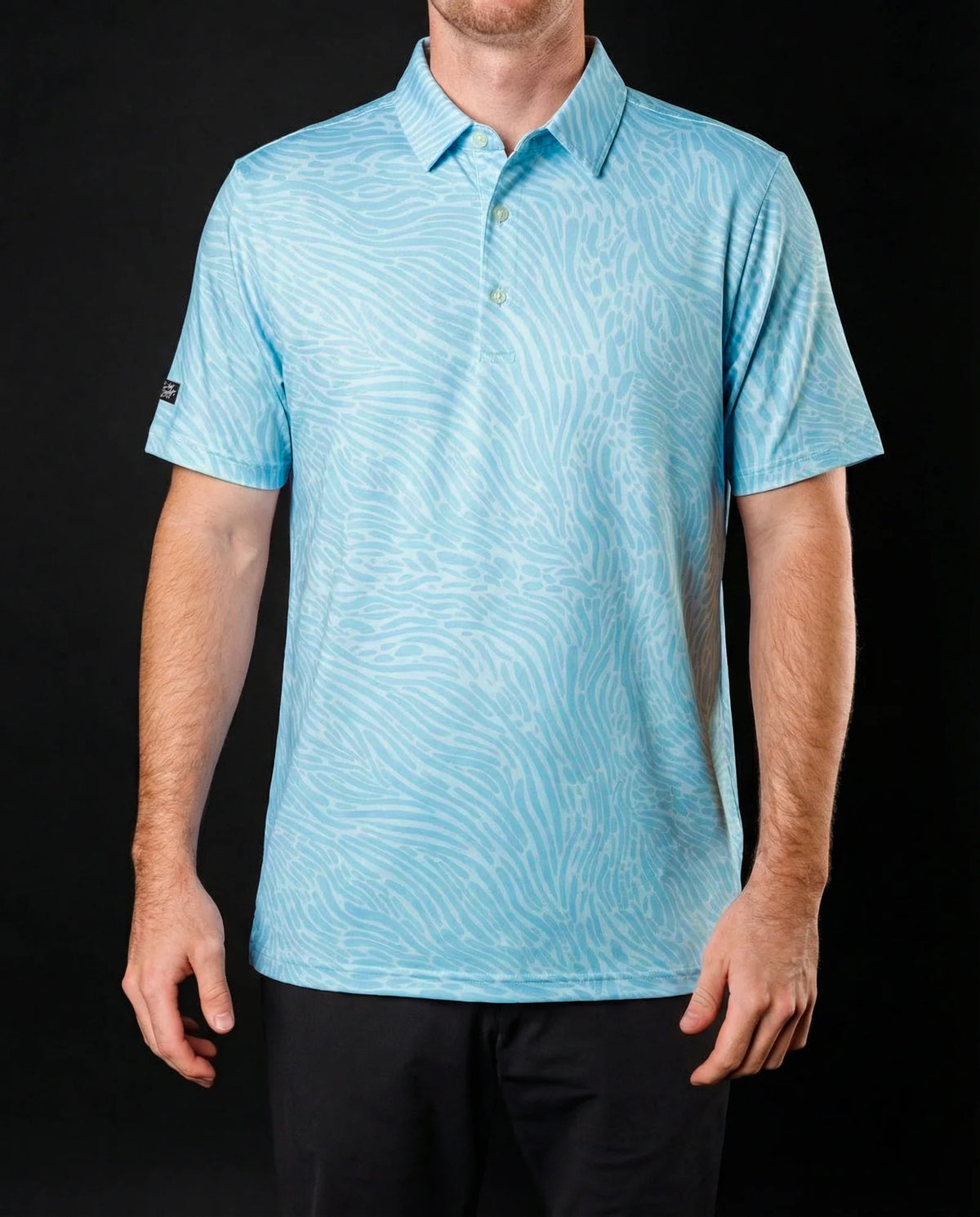 Sunday Swagger-PACIFIC BLEU polo